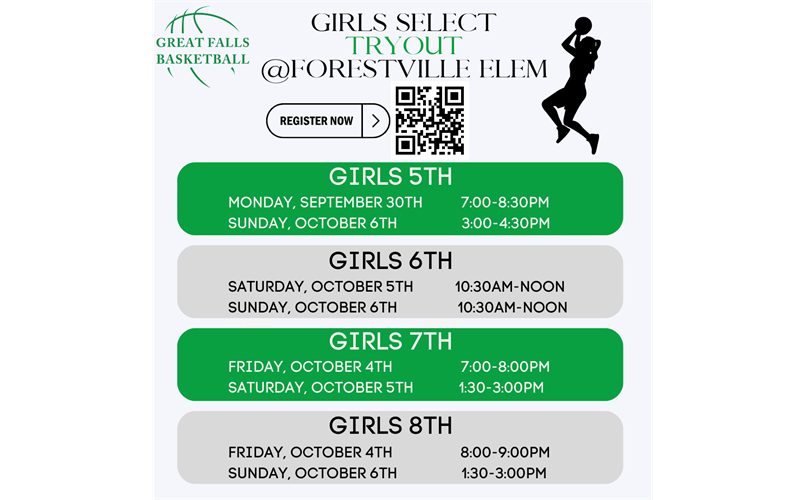 Select Tryouts Girls 2024