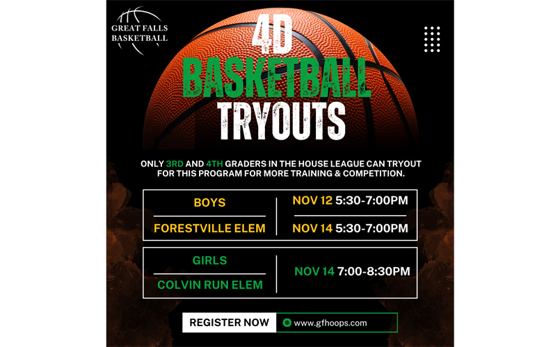 4D Tryout Dates