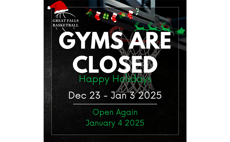 Holiday Gym Schedule